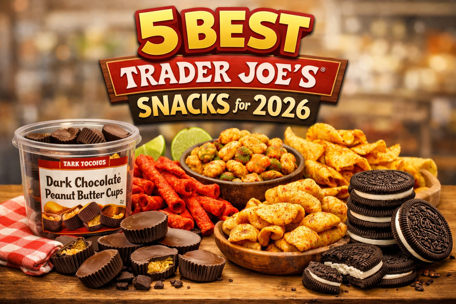 5 Best Snack Recommendations at Trader Joe’s for 2026